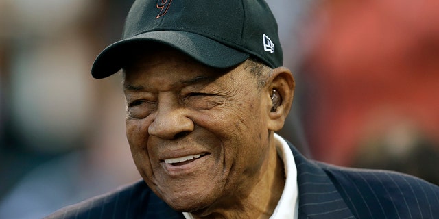 Baseball legend Willie Mays is seen in San Francisco on August 19, 2016. (Associated Press)
