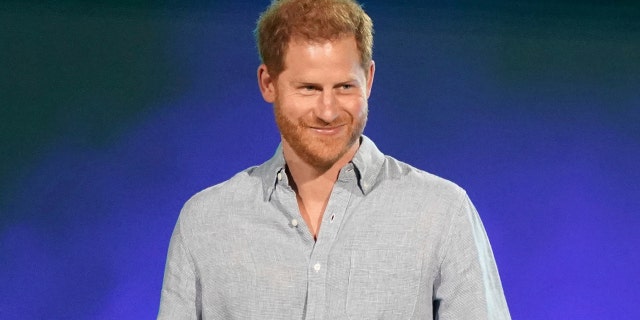 Prince Harry showed his support for an amputee former Royal Marine, who was unable to complete a triathlon challenge due to ‘excruciating pain.’