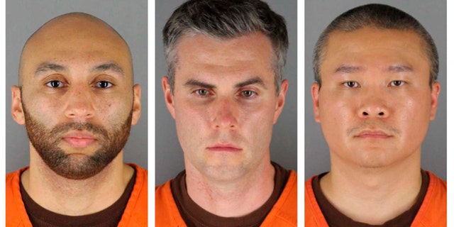 former Minneapolis police Officers J. Alexander Kueng, Thomas Lane and Tou Thao