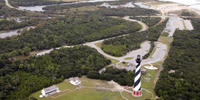 Lighthouse Beach is located in Buxton, N.C. (AP Photo/Steve Helber)