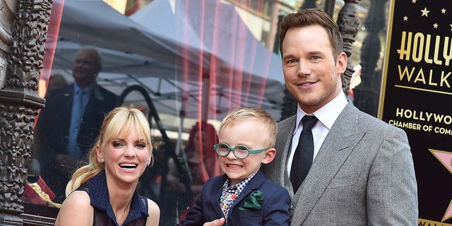 Chris Pratt also shares his son Jack, 10, with ex Anna Faris. 