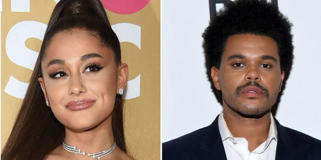 ariana grande the weeknd ihheart music awards 2021