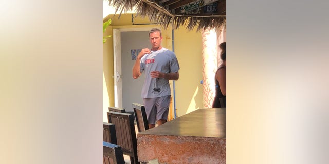 Armie Hammer was seen out-and-about in the Cayman Islands recently, the first time he has been spotted publicly since he was accused of rape in April.