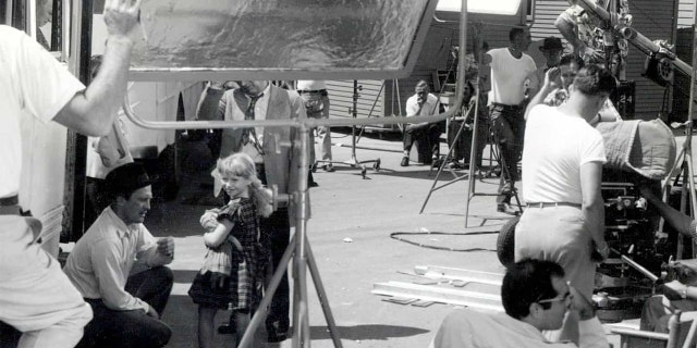 Beverly Washburn befriended numerous old Hollywood stars on set.