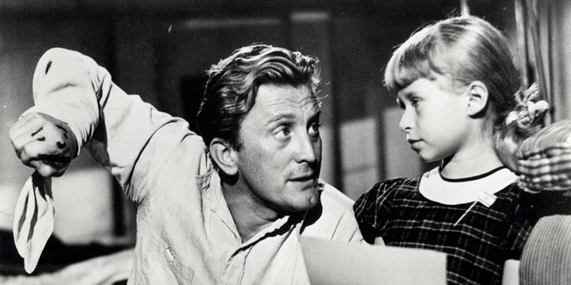 Beverly Washburn and Kirk Douglas worked together in 1953's 'The Juggler.'