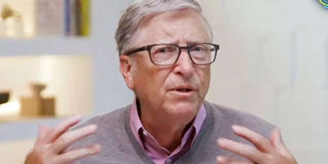 Bill Gates speaks during the White House Climate Leaders Summit on April 23, 2021.