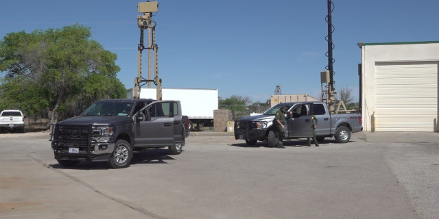 Two new truck-mounted roaming cameras will help agents see clearer 24/7 wherever they go. The cameras can move in any direction and are equipped with night vision. (Stephanie Bennett/Fox News)