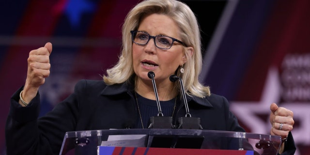 U.S. Rep. Liz Cheney, R-Wyo., speaks during the annual Conservative Political Action Conference (CPAC) at Gaylord National Resort and Convention Center February 27, 2020 in National Harbor, Maryland. Cheney was ousted from her role as the House Republican conference chair in 2021 due to her opposition to former President Donald Trump. (Photo by Alex Wong/Getty Images)