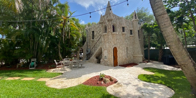 This miniature castle in Fort Lauderdale, Florida, is on the market for $1.75 million. The 882-square-foot home has one bedroom, one bathroom and a new roof.