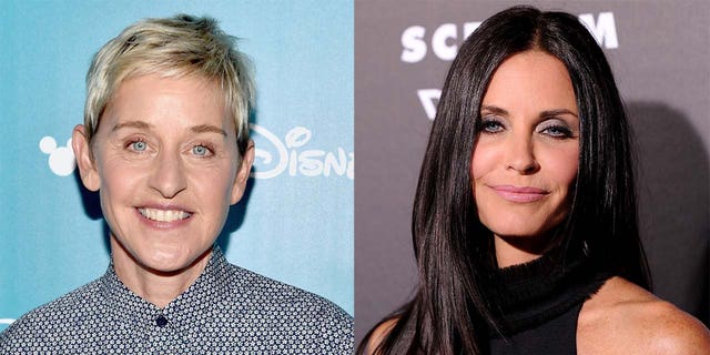 Ellen DeGeneres has been staying at Courteney Cox's home in California.