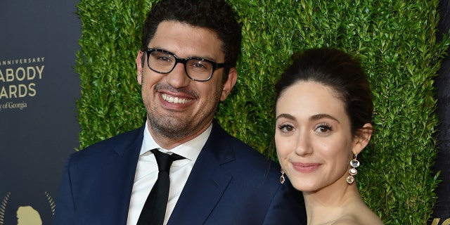 Emmy Rossum shares her baby girl with her husband, writer-director Sam Esmail, on May 24.