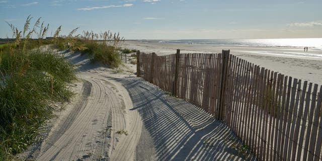 Beachwalker Park is located in Kiawah Island, S.C. This Nov. 16, 2019 photo shows the beachside that's close to the Ocean Course at Kiawah Island Golf Resort. (Gary Kellner/The PGA of America via Getty Images)