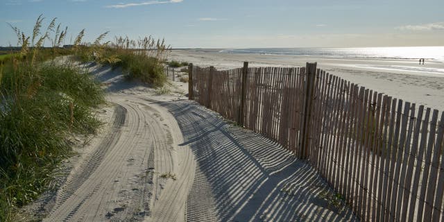 Beachwalker Park is located in Kiawah Island, S.C. This Nov. 16, 2019 photo shows the beachside that's close to the Ocean Course at Kiawah Island Golf Resort. (Gary Kellner/The PGA of America via Getty Images)