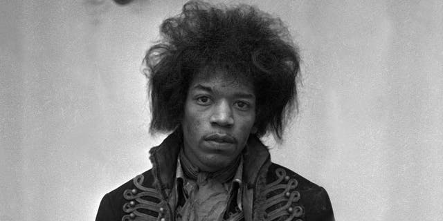 Jimi Hendrix was discharged for an alleged ankle injury. (Photoshot/Getty Images)