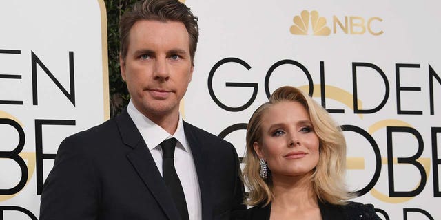 Shepard and Bell arrive to the 74th Annual Golden Globe Awards held at the Beverly Hilton Hotel on Jan, 8, 2017. 