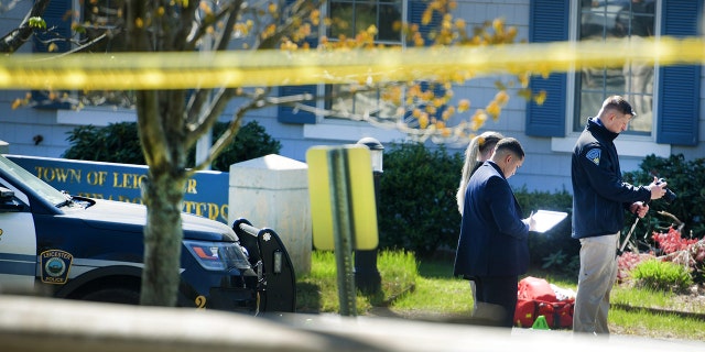 The suspect, whose identity was not immediately provided, died at the hospital.