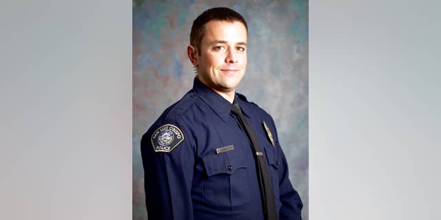 Detective Luca Benedetti is survived by his wife and two young children. (San Luis Obispo Police Department)