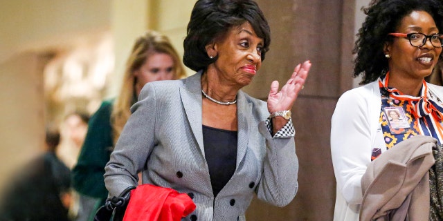 Rep. Maxine Waters (D-Calif.) arrives for a House Democratic Caucus meeting to choose leaders for the 116th Congress on Capitol Hill in Washington, U.S., November 28, 2018.