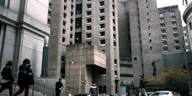 The Metropolitan Correctional Center, which is operated by the Federal Bureau of Prisons, stands in Lower Manhattan on November 19, 2019 in New York City.