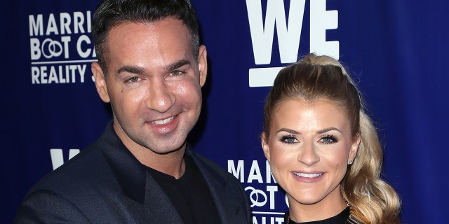 Mike 'The Situation' Sorrentino and Lauren Pesce welcomed a son together. (Getty Images)