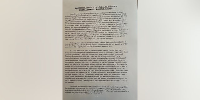 State Department internal email Page 1/4