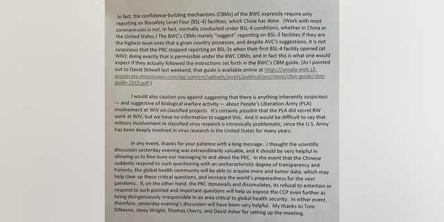 State Department internal email page 4/4