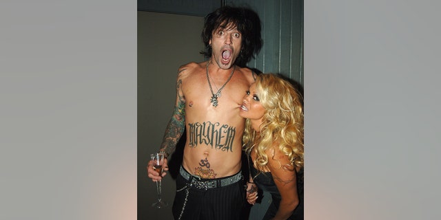 Tommy Lee and Pamela Anderson were married from 1995 to 1998. (Photo by Jeff Kravitz/FilmMagic, Inc)