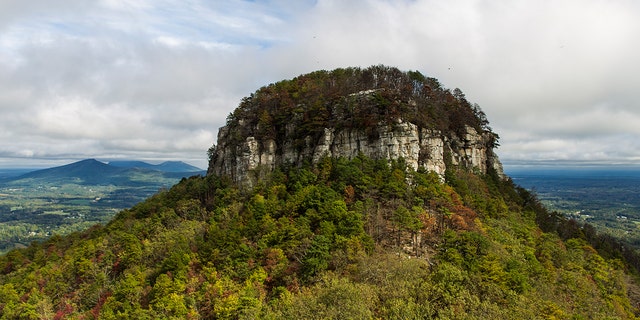 Pilot Mountain, N.C., is named after the iconic mountain nearby. (iStock)