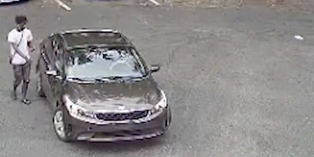 Atlanta police have released surveillance footage of one of the suspects they say are using a popular dating app to target members of the LGBTQ community. (Atlanta Police Department)