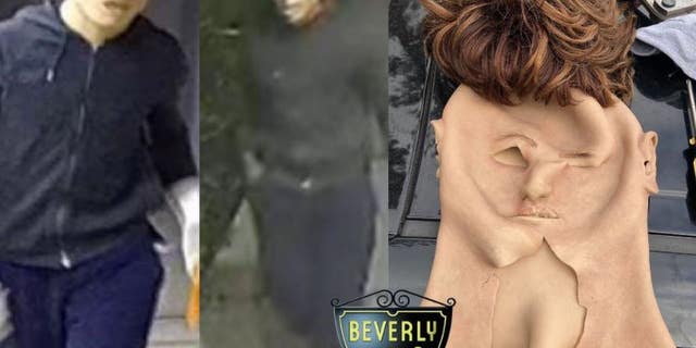 Rockim Prowell, 40, used a life-like mask to disguise himself as a White man while allegedly committing home burglaries in the Los Angeles area.