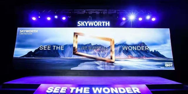 Skyworth همچنین مدل های تلویزیونی را در بازار ایالات متحده به فروش می رساند و حضور گسترده ای در CES 2020 داشت.