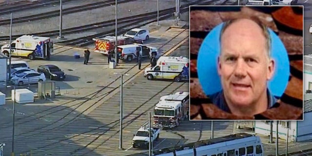 Gunman Sam Cassidy (inset) killed nine co-workers and then himself on May 26 at a transit agency railyard in San Jose, California, authorities have said.
