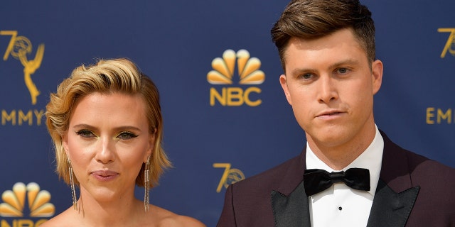 Scarlett Johansson and Colin Jost welcomed a son named Cosmo in August.