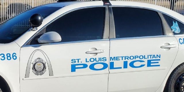 A St. Louis Police vehicle 