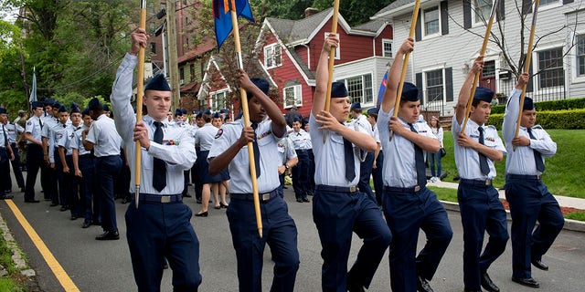 Staten Island's North Shore celebrates its 100th Memorial Day Parade on May 28, 2018. (Getty Images)