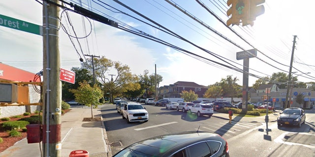 The cops — at least three in plainclothes — were putting up barriers for the Memorial Day festivities at Livermore Avenue and Forest Avenue when they were struck. (Google)