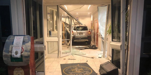 Kahl tried to attack officers after crashing his vehicle into the Havre de Grace Police Department on Sunday night, authorities said.