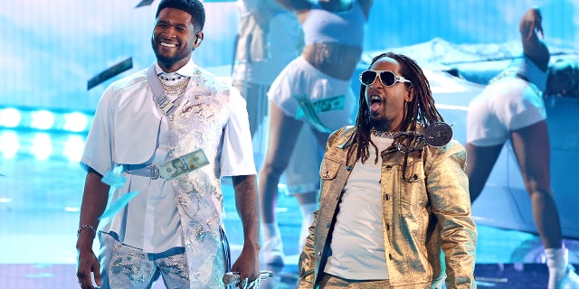 Usher and Lil Jon performed