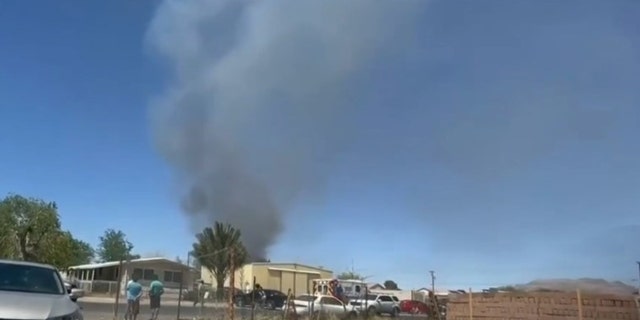A picture from near the crash site.