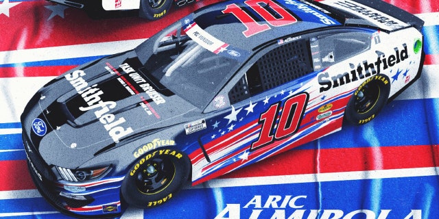 Aric Almirola's car will feature Navy SEAL Michael Monsoor's name during the Coca-Cola 600