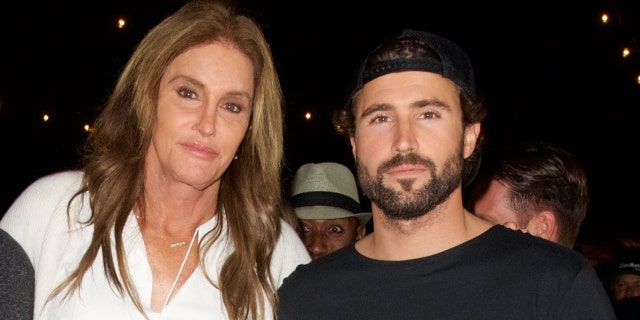 Brody Jenner (R) is trying to avoid questions about his dad, Caitlyn Jenner (L), running for California governor.