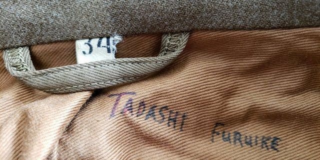 Tadashi Furuike's WWII military jacket.