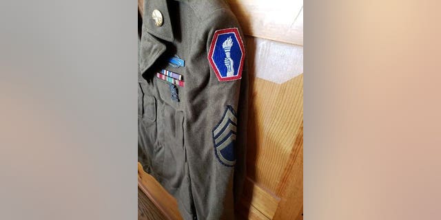 Tadashi Furuike's WWII military jacket.