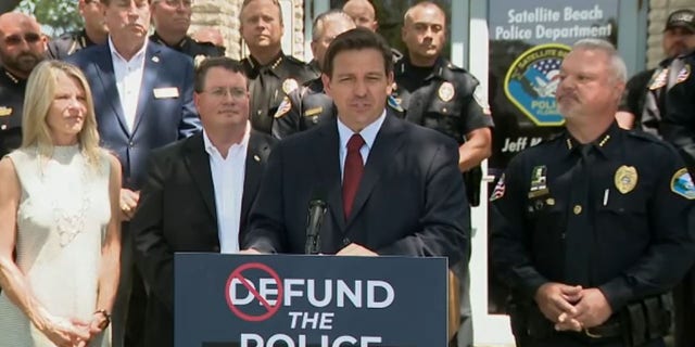 Florida Governor Ron DeSantis announced that his state would be funding the police and other first responders "and then some" with $1,000 bonuses for doing their life-saving work amidst the COVID-19 pandemic. 