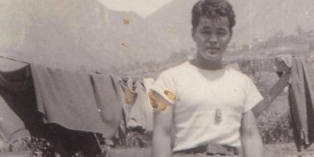 Tadashi Furuike during WWII.