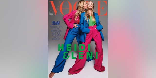 Heidi Klum and her daughter Leni appeared on Vogue Germany’s January 2021 issue.