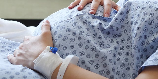 First moments with the baby and the excitement of being a family or parents