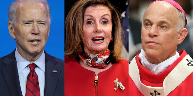 Joe Biden, Nancy Pelosi, Arzobispo Salvatore Cordileone