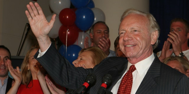 Joe Lieberman, at his concession speech in Connecticut after losing the Connecticut Democratic Senate bid to Ned Lamont." New Haven, Connecticut" August 8, 2006 in New Haven. 