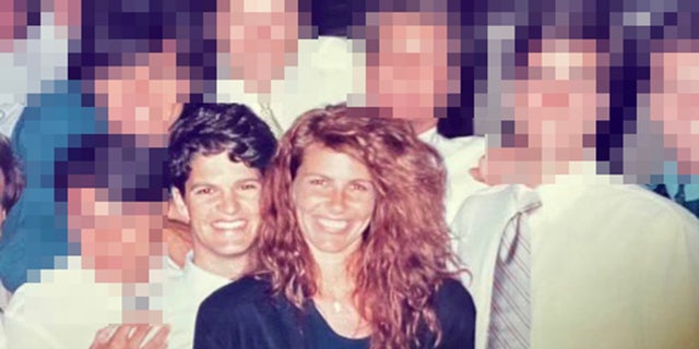 In this 1988 photo, Tawny Kitaen visits her younger brother, Jordan Kitaen, at UCLA during his college years.